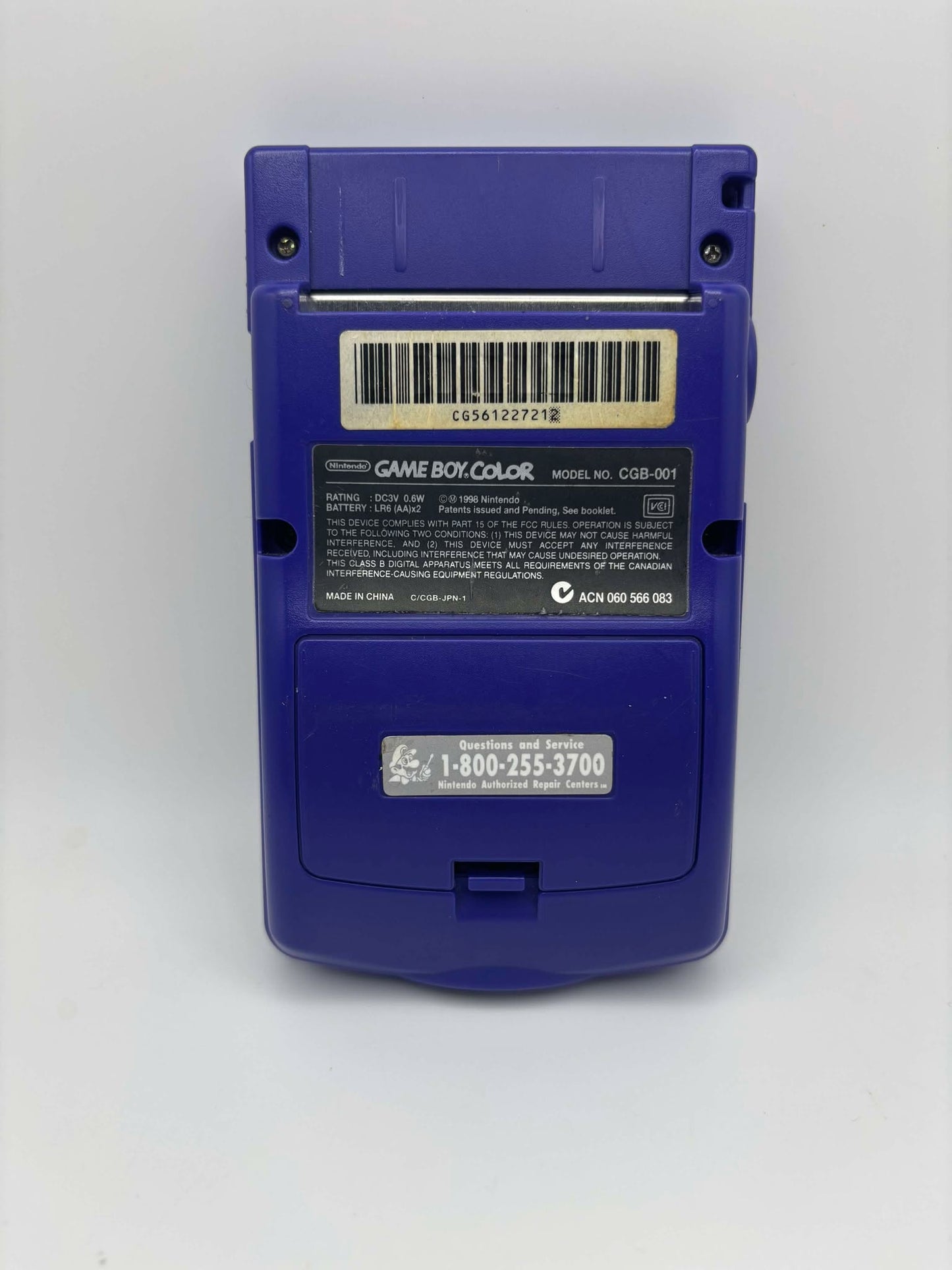 Gameboy Color - Indigo - Backlit