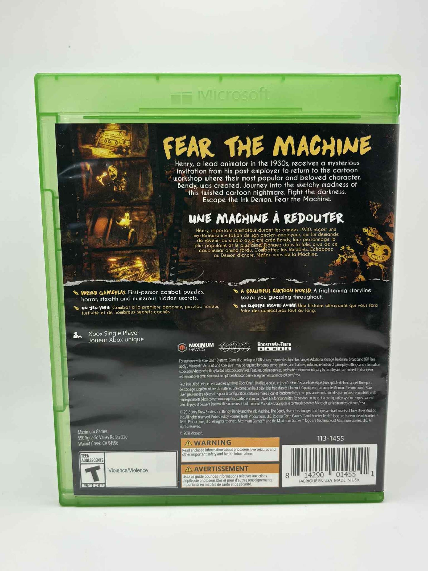 Bendy And The Ink Machine - GameStop Exclusive
