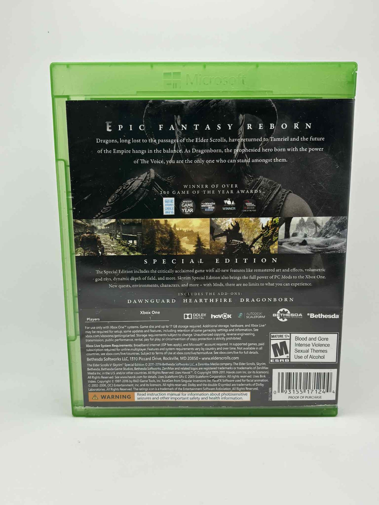 The Elder Scrolls V Skyrim: Special Edition