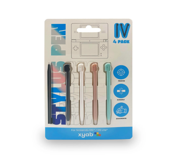 Plastic Stylus 4 Pack for DS Lite & DSi