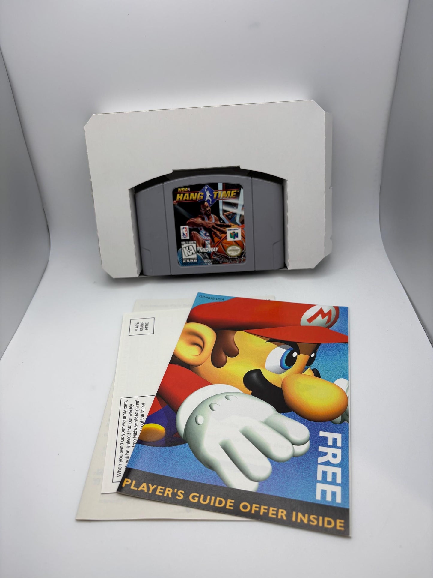 Authentic NBA Hang Time for Nintendo 64 Complete in Box