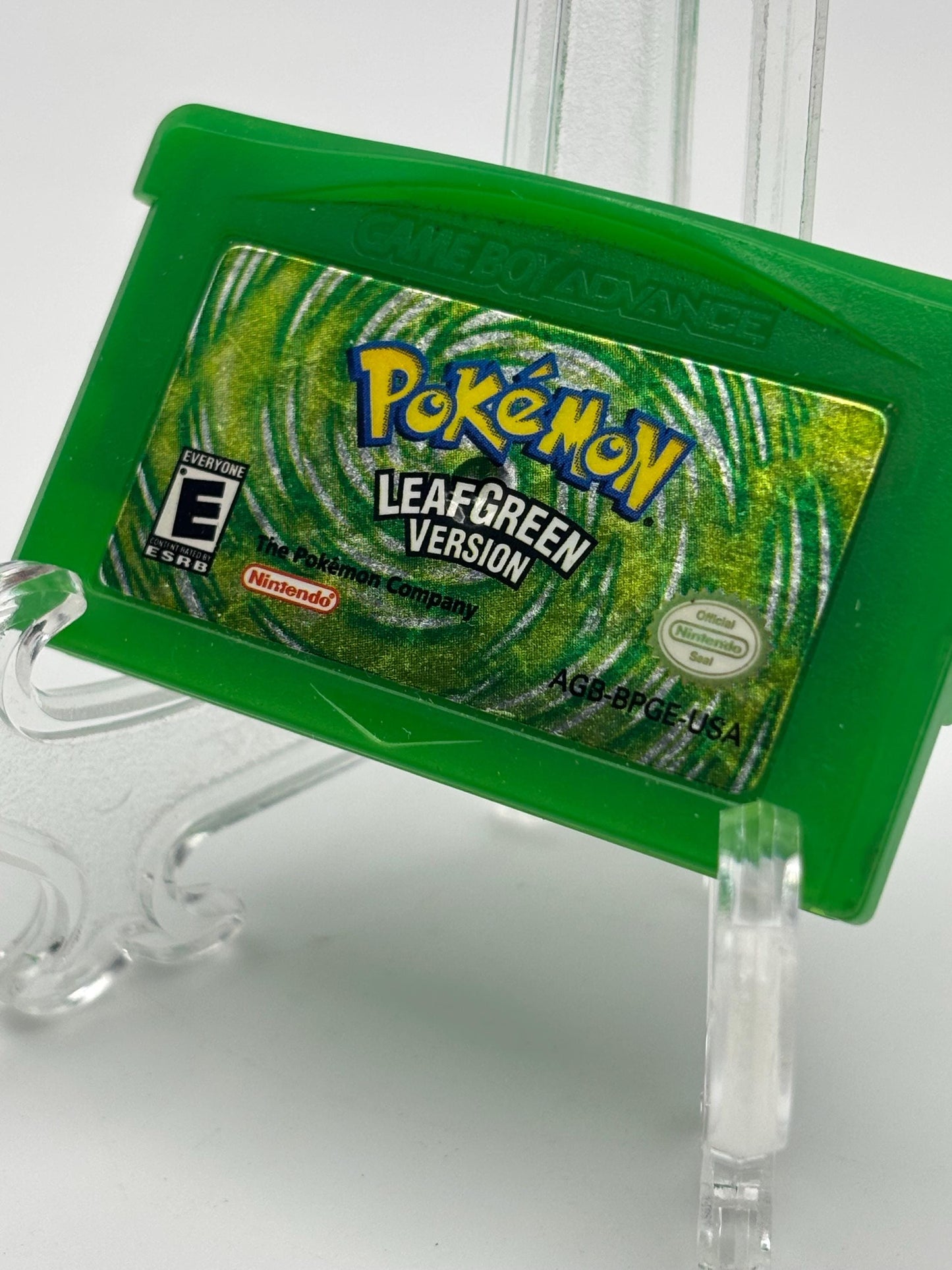 Authentic Pokemon Leaf Green for Gameboy Advance