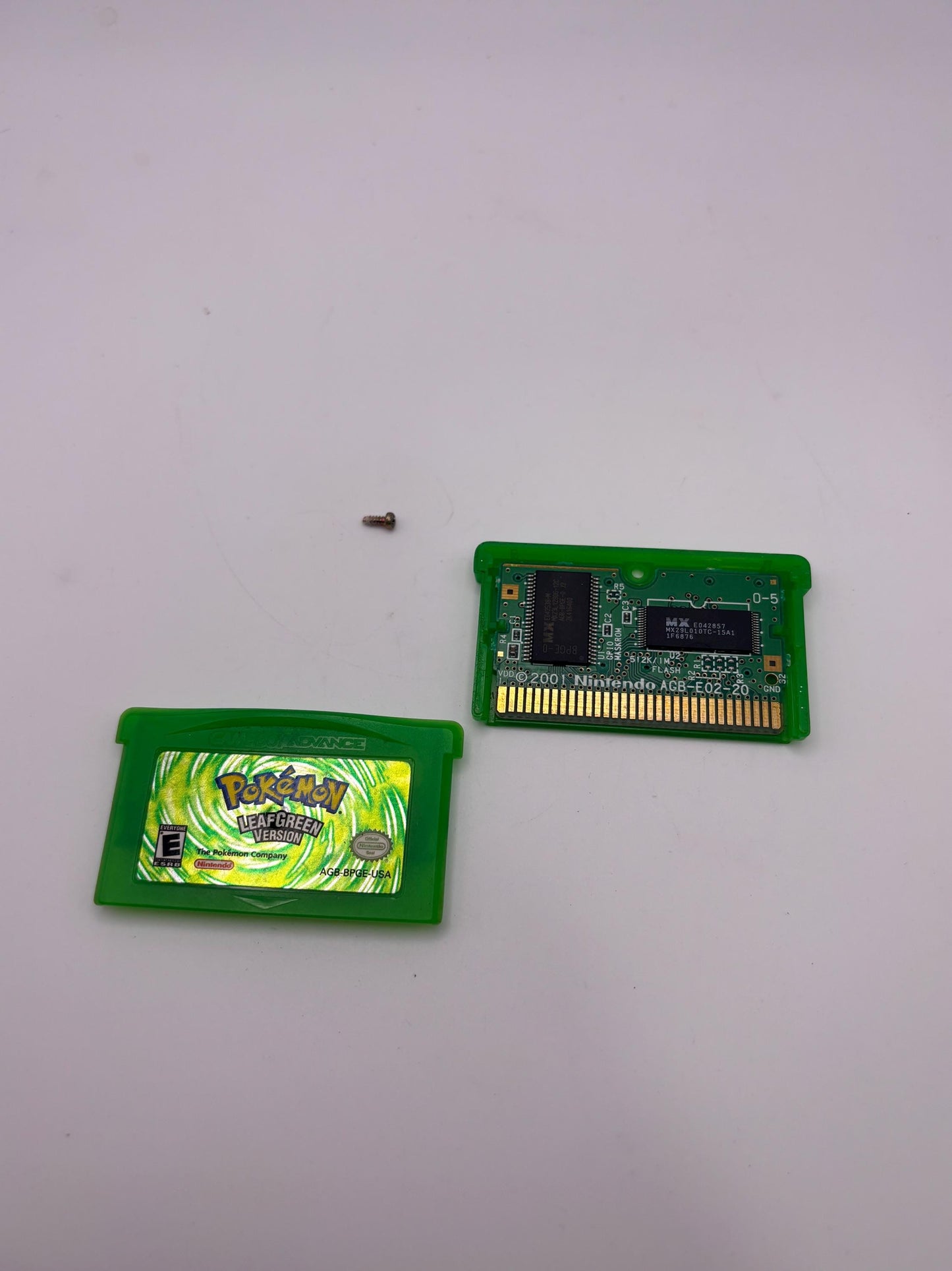 Authentic Pokemon Leaf Green for Gameboy Advance