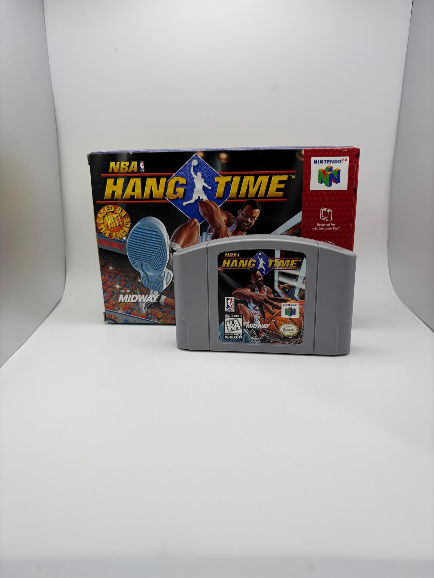 Authentic NBA Hang Time for Nintendo 64 Complete in Box