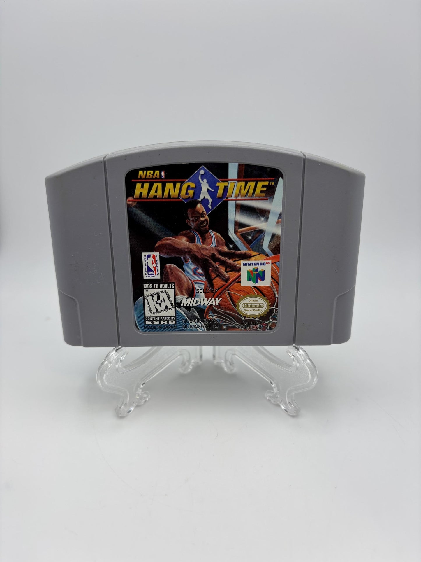 Authentic NBA Hang Time for Nintendo 64 Complete in Box