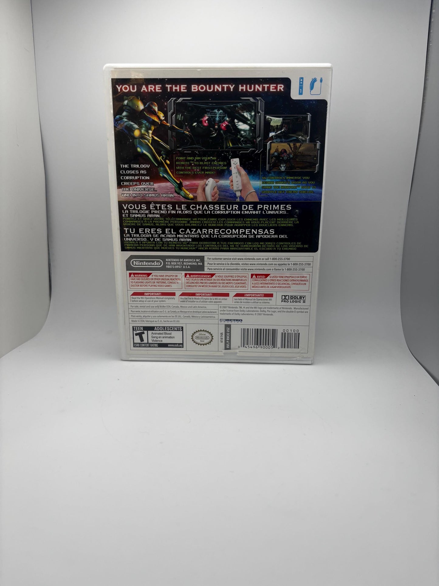 Metroid Prime 3: Corruption for Wii CIB