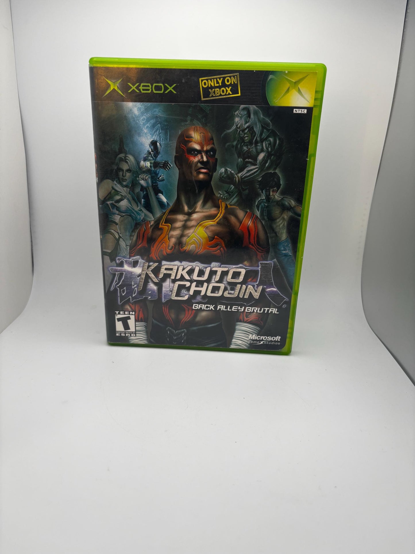 Kakuto Chojin; Back Alley Brutal for Original XBOX CIB