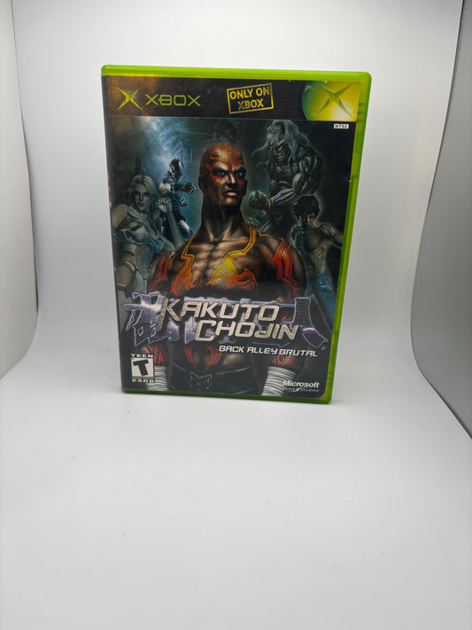 Kakuto Chojin; Back Alley Brutal for Original XBOX CIB