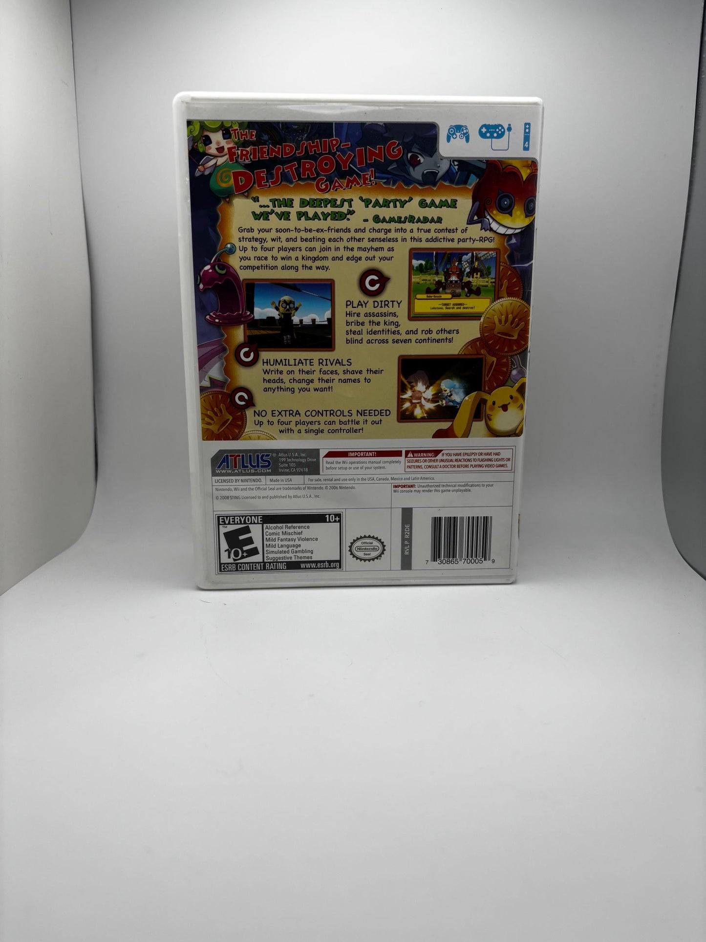 Dokapon Kingdom for Wii CIB