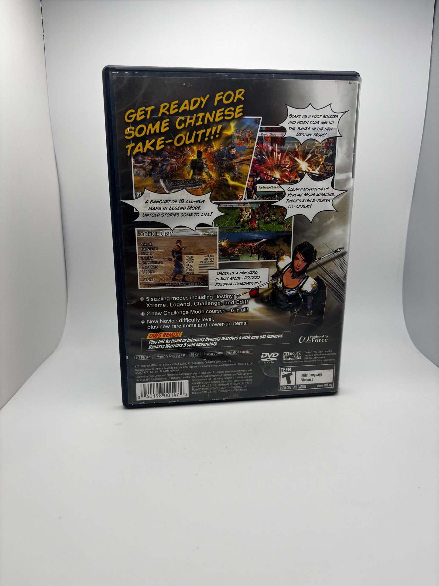 Xtreme Legends Dynasty Warriors 5