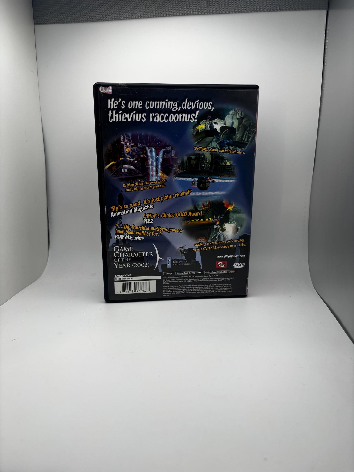 Sly Cooper and the Thievius Raccoonus for PlayStation 2