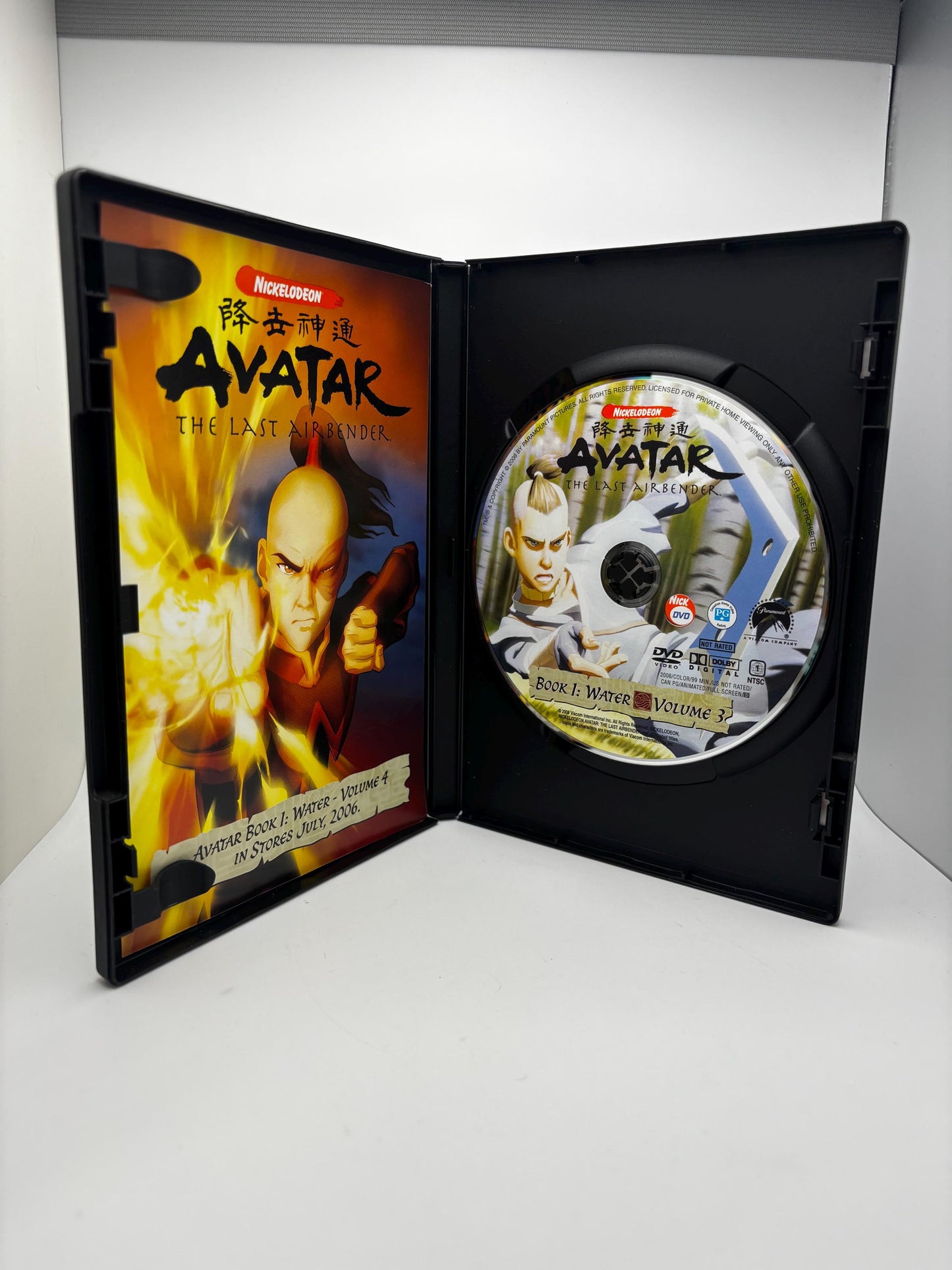 Avatar the Last Airbender Book 1 Water Volume 3 DVD